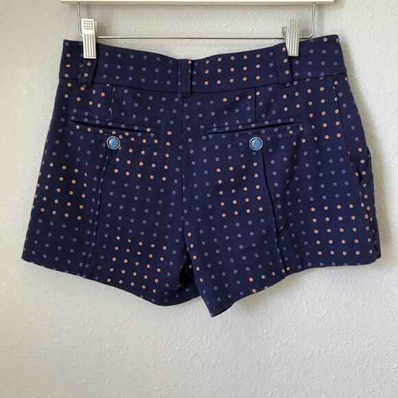 Marc by Marc Jacobs Light Bright Knit Polka Dot Shorts - Size 4 Twilight Blue - Picture 4 of 5